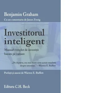 Coperta cărții Investitorul inteligent - Manual complet de investitii bazate pe valoare