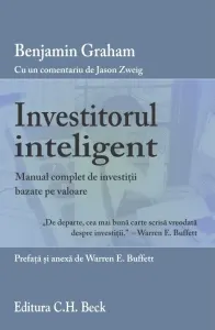 Coperta cărții Investitorul inteligent - Manual complet de investitii bazate pe valoare