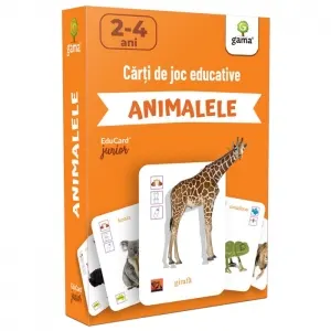 Coperta cărții Carti de joc educative. Animalele