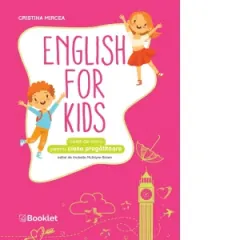Coperta cărții English for Kids. Caiet de lucru pentru clasa pregatitoare