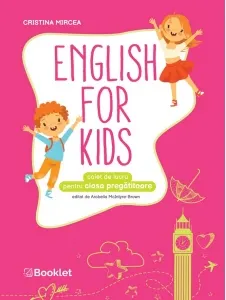 Coperta cărții English for Kids. Caiet de lucru pentru clasa pregatitoare