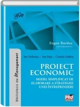 Coperta cărții Proiect economic. Model simplificat de elaborare a strategiei unei intreprinderi