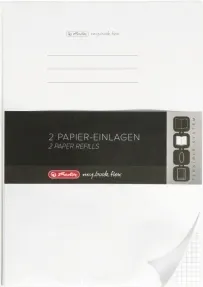 Coperta cărții Rezerva caiet my.book flex A4, 40 file, patratele, set 5