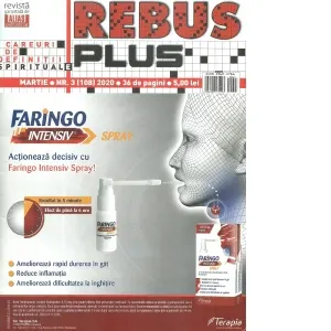 Coperta cărții Rebus Plus. Nr. 3/2020