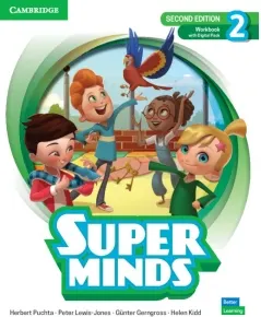 Coperta cărții Super Minds Level 2 Workbook with Digital Pack 2ed