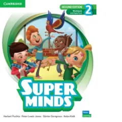 Coperta cărții Super Minds Level 2 Workbook with Digital Pack 2ed