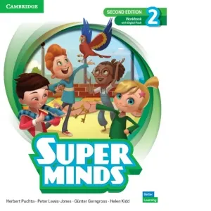 Coperta cărții Super Minds Level 2 Workbook with Digital Pack 2ed