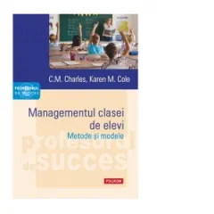 Coperta cărții Managementul clasei de elevi. Metode si modele