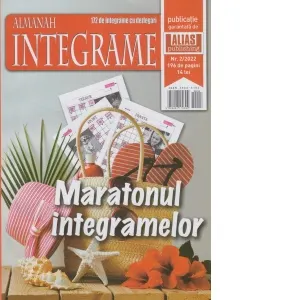 Coperta cărții Almanah Integrame. 172 de integrame cu dezlegari, Nr.2/2022