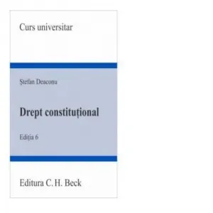 Coperta cărții Drept constitutional. Editia 6