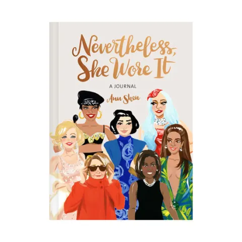 Coperta cărții Nevertheless, she wore it: a journal