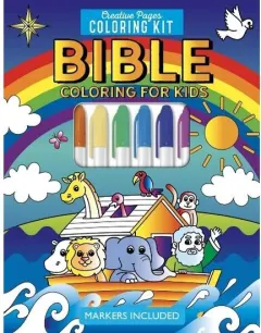 Coperta cărții Bible coloring for kids creative pages coloring kit