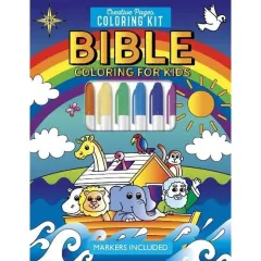 Coperta cărții Bible coloring for kids creative pages coloring kit