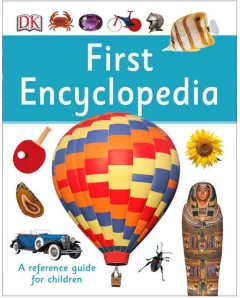 Coperta cărții First encyclopedia: a reference guide for children