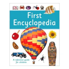 Coperta cărții First encyclopedia: a reference guide for children
