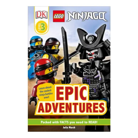 Coperta cărții LEGO Ninjago epic adventures