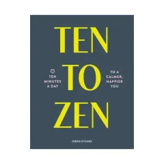 Coperta cărții Ten to zen