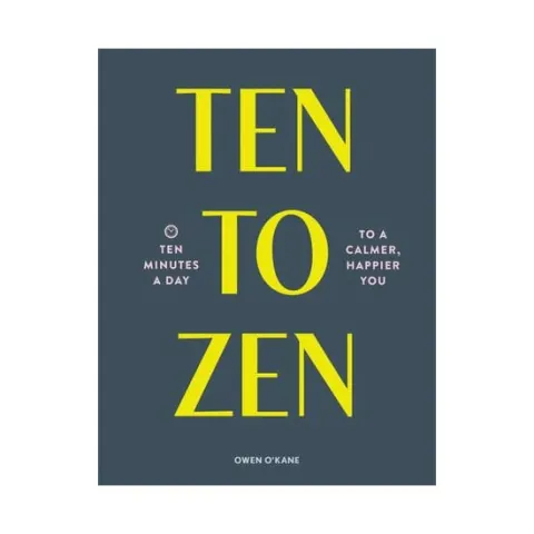 Coperta cărții Ten to zen