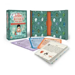 Coperta cărții The junior witch's spell deck: 50 spells, rituals, meditations, and more!