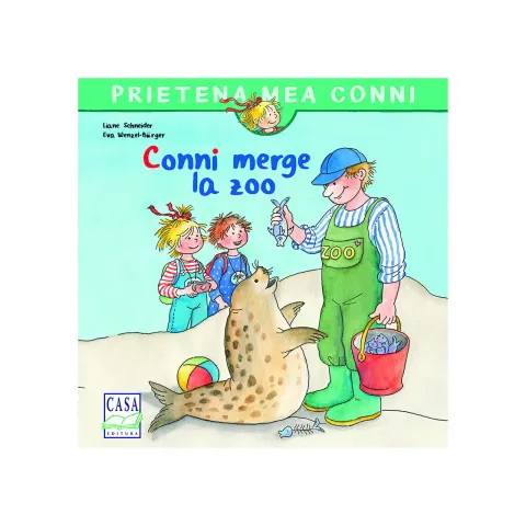 Coperta cărții Conni merge la zoo