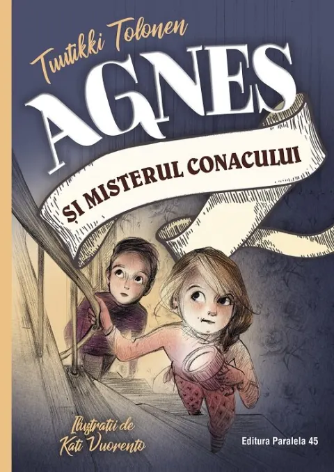 Coperta cărții Agnes si misterul conacului