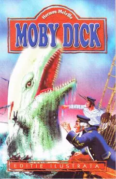 Coperta cărții Moby Dick - Hermann Melville