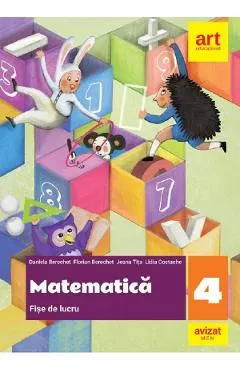 Coperta cărții Matematica - Clasa 4 - Fise de lucru - Daniela Berechet, Florian Berechet, Jeana Tita, Lidia Costache