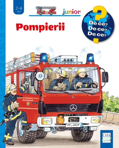 Coperta cărții Pompierii