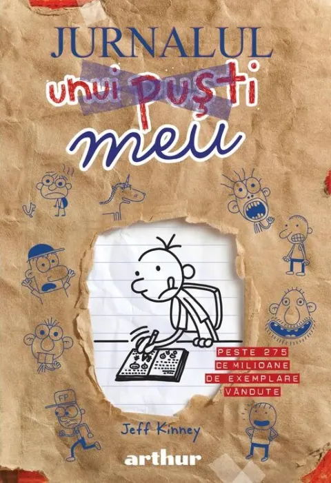 Coperta cărții Jurnalul unui pusti. Jurnalul meu