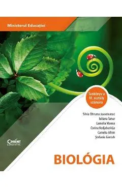 Coperta cărții Biologie. Limba maghiara - Clasa 6 - Manual - Silvia Olteanu, Camelia Afrim, Corina Kodjabashija, Camelia Manea, Iuliana Tanur, Stefania Giersch
