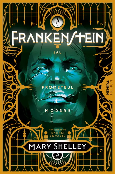 Coperta cărții Frankenstein sau Prometeul modern