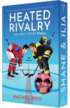 Coperta cărții Heated Rivalry. Mai mult decat rivali. Seria Game Changers Vol.2