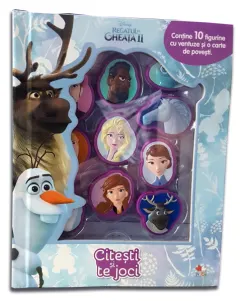 Coperta cărții Disney. Regatul de gheata II. Citesti si te joci