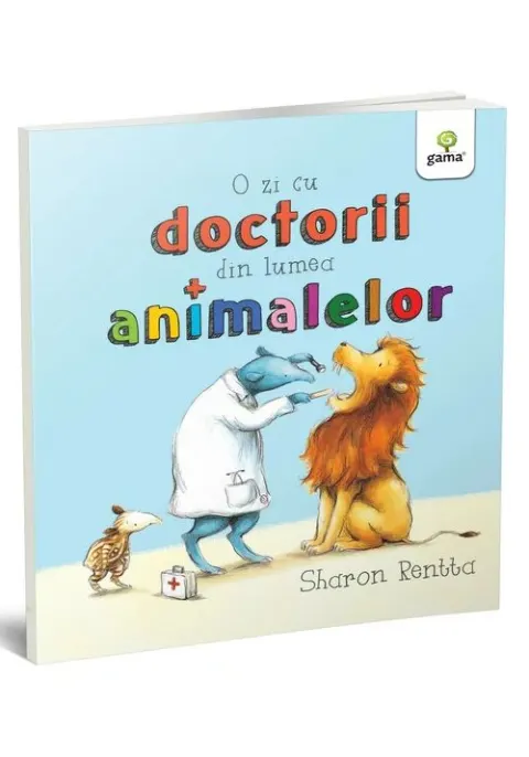 Coperta cărții O zi cu doctorii din lumea animalelor