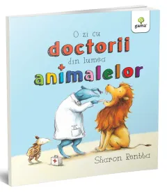Coperta cărții O zi cu doctorii din lumea animalelor