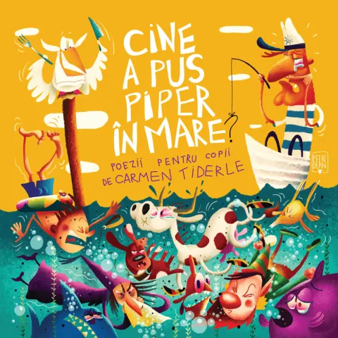 Coperta cărții Cine a pus piper în mare?