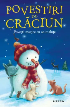 Coperta cărții Povestiri de Crăciun. Povesti magice cu animalute
