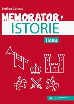 Coperta cărții Memorator de istorie pentru liceu
