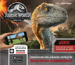 Coperta cărții Jurassic World. Un regat în ruină