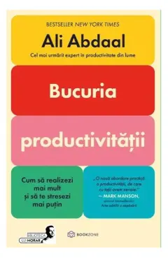 Coperta cărții Bucuria productivității