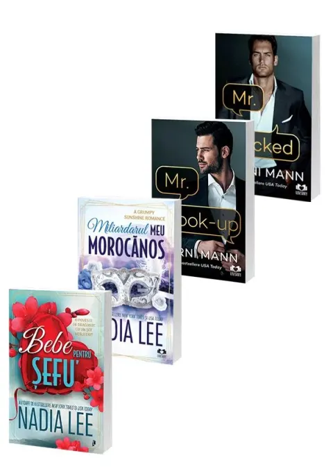 Coperta cărții Pachet Billionaire romance. Set 4 carti