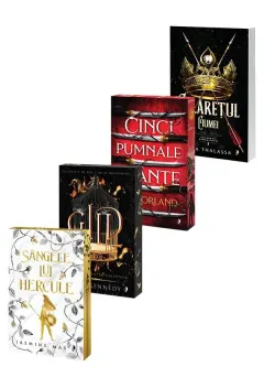 Coperta cărții Pachet Sangele lui Hercule + Gild + Cinci Pumnale Frante + Calaretul Ciumei. Set 4 carti