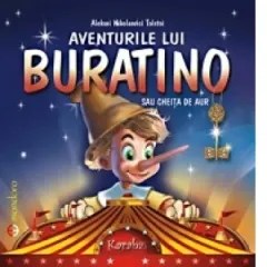 Coperta cărții Aventurile lui Buratino sau Cheita de Aur