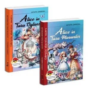 Coperta cărții Pachet Alice: 1. Alice in Tara Minunilor; 2. Alice in Tara Oglinzilor