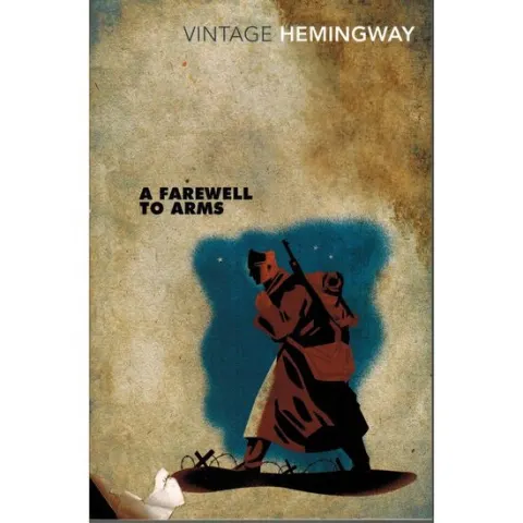Coperta cărții A Farewell to Arms, Ernest Hemingway