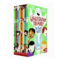 Coperta cărții Wigglesbottom Primary Series 8 Books Collection Set, Pamela Butchart