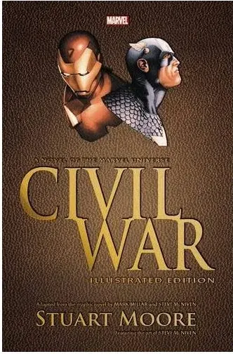 Coperta cărții Civil War Illustrated Prose Novel