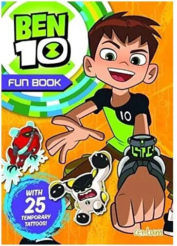 Coperta cărții Ben 10 Fun Book,