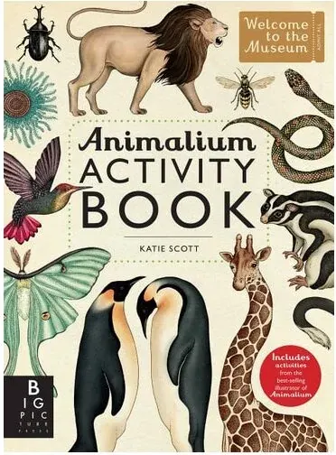 Coperta cărții Animalium Activity Book