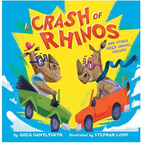 Coperta cărții A Crash of Rhinos